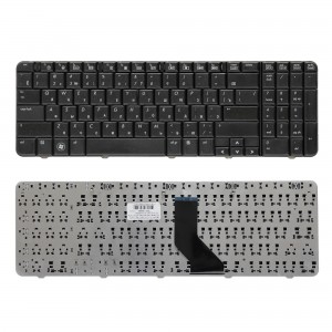 Клавиатура для ноутбука HP Compaq Presario CQ60, G60, CQ60-101er Series. Плоский Enter. Черная, без рамки. PN: PK13CQ60150.