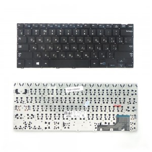 Клавиатура для ноутбука Samsung NP915S3, 905S3G, NP905S3G, NP915S3G, NP910S3G Series. Плоский Enter. Черная, без рамки. PN: BA59-03783C.