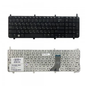 Клавиатура для ноутбука HP Pavilion DV8, DV8-1000 Series. Плоский Enter. Черная, без рамки. PN: AEUT8U00010.