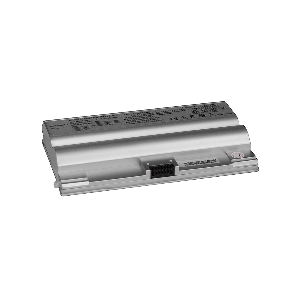 Аккумулятор для ноутбука Sony Vaio VGN-FZ, VGC-LB15 Series. 11.1V 4400mAh PN: VGP-BPS8, VGP-BPS8A Серебряный