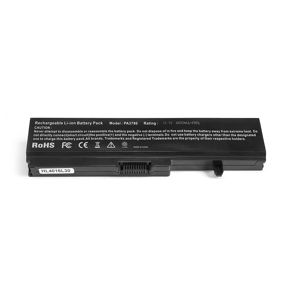 Аккумулятор для ноутбука Toshiba Portege T110, T131, Satellite T110, T115, T130, Pro T110, T130 Series. 11.1V 4400mAh PN: PA3780U-1BRS, PABAS215