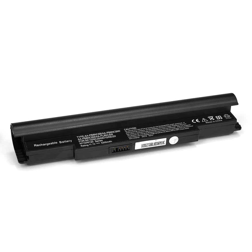 Аккумулятор для ноутбука Samsung Mini NC10, NC20, ND10, ND20, N110, N120 Series. 11.1V 5200mAh PN: AA-PL8NC6W, CS-SNC10NB