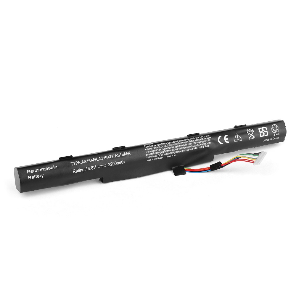 Аккумулятор для ноутбука Acer Aspire E5-575 Series.14.8V 2200mAh PN: AS16A7K, AS16A8K.