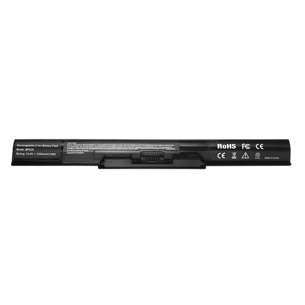 Аккумулятор для ноутбука Sony Vaio Fit E 14E, 15E, SVF1421, SVF1521 Series. 14.8V 2670mAh PN: VGP-BPS35A, CS-BPS35NB