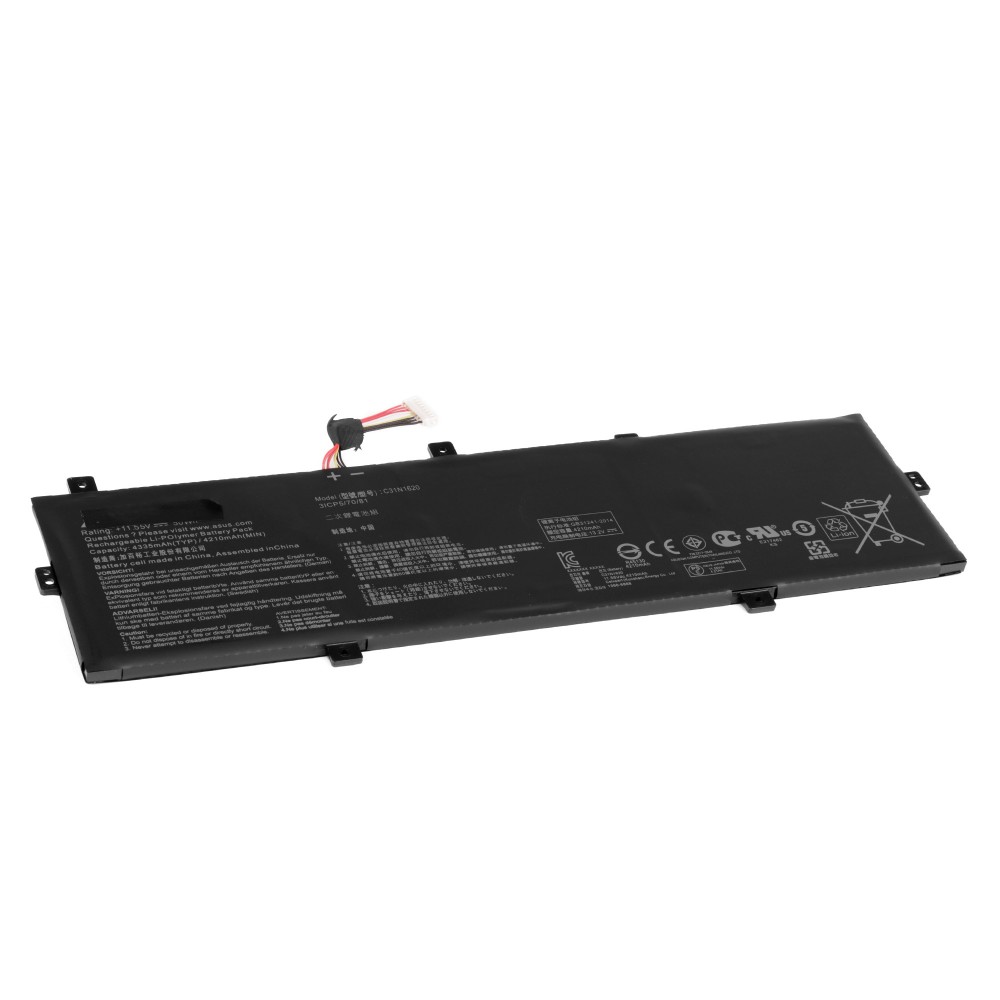 Аккумулятор для ноутбука Asus UX430 (11.55V 4335mAh) PN: C31N1620.