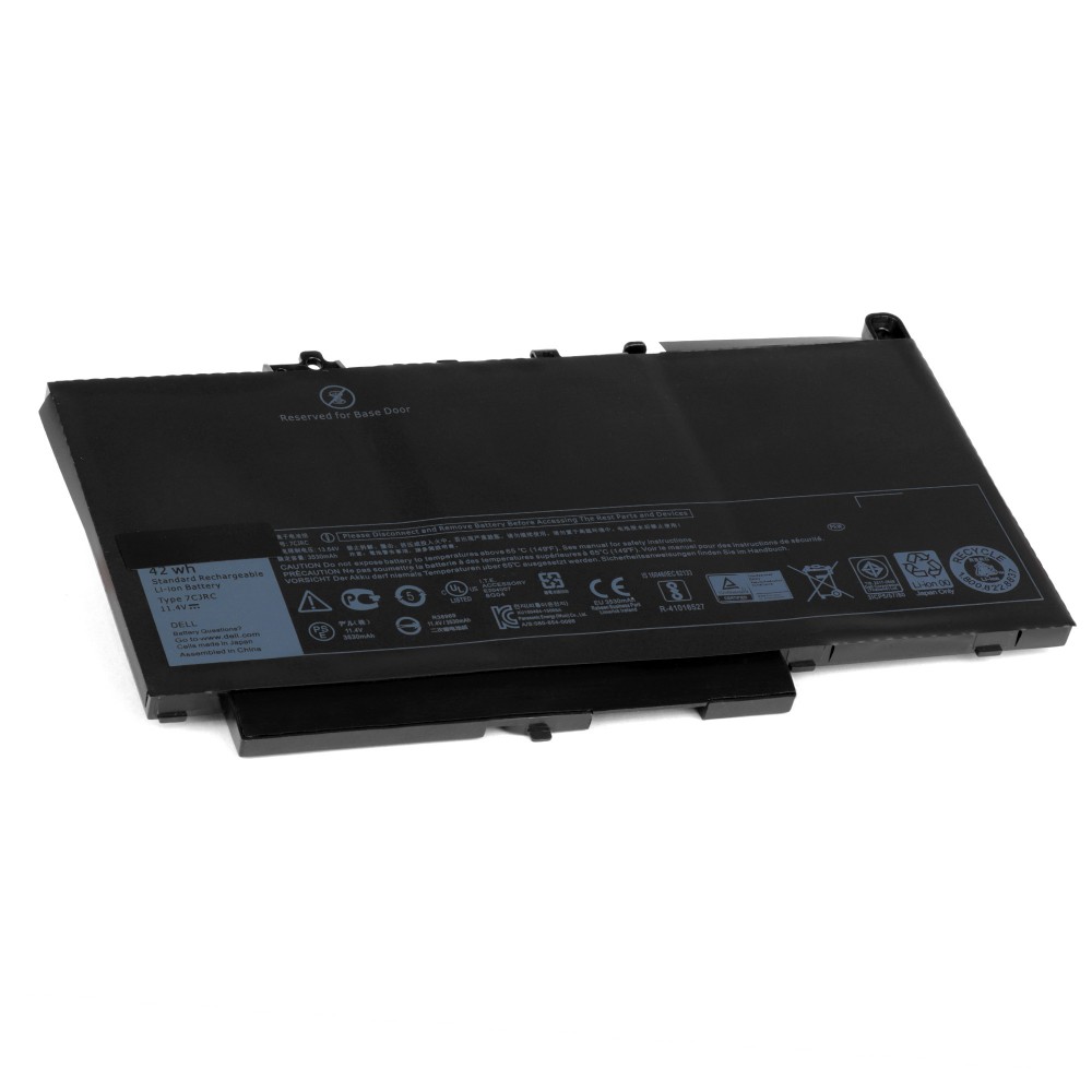 Аккумулятор для ноутбука Dell Latitude 12 E7270. (11.4V 3500mAh)  PN: 7CJRC.