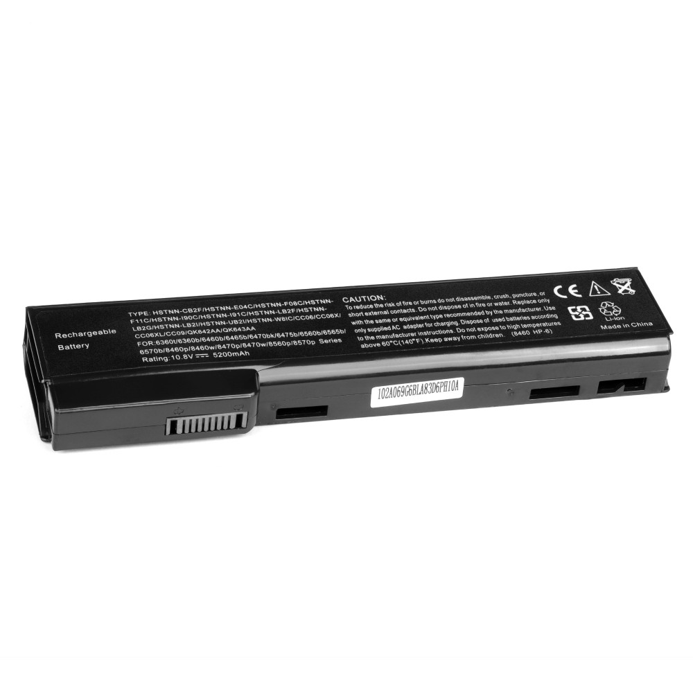 Аккумулятор для ноутбука HP ProBook 6360b, 6460b. (10.8V 4400mAh) PN: HSTNN-CB2F.