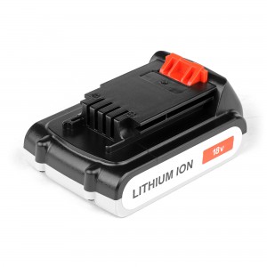 Аккумулятор для Black & Decker 18V 2.0Ah (Li-ion) PN: BL2018-XJ