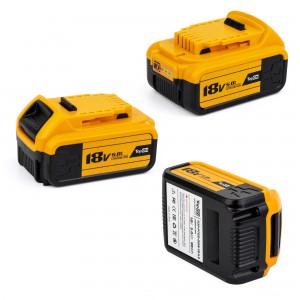 Аккумулятор для DeWalt 18V 5.0Ah (Li-ion) PN: DCB184