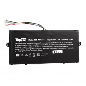 Аккумулятор для ноутбука Acer SF514 7.4V 4350mAh PN: AP16L5J