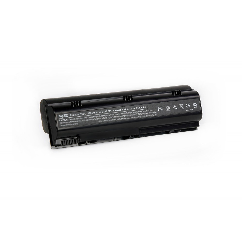 Аккумулятор для ноутбука усиленный Dell Inspiron 1300, B120, B130, Latitude 120L Series. 11.1V 8800mAh PN: HD438, KD186