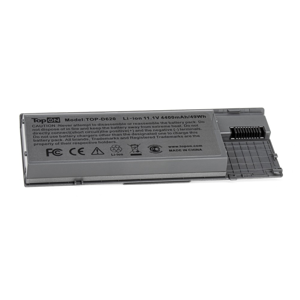 Аккумулятор для ноутбука Dell Latitude D620, D630, D631, Precision M2300 11.1V 4400mAh PN: KD494