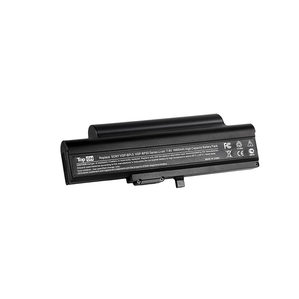 Аккумулятор для ноутбука Sony Vaio VGN-TX 7.4V 10400mAh PN: VGP-BPS5A Усиленный