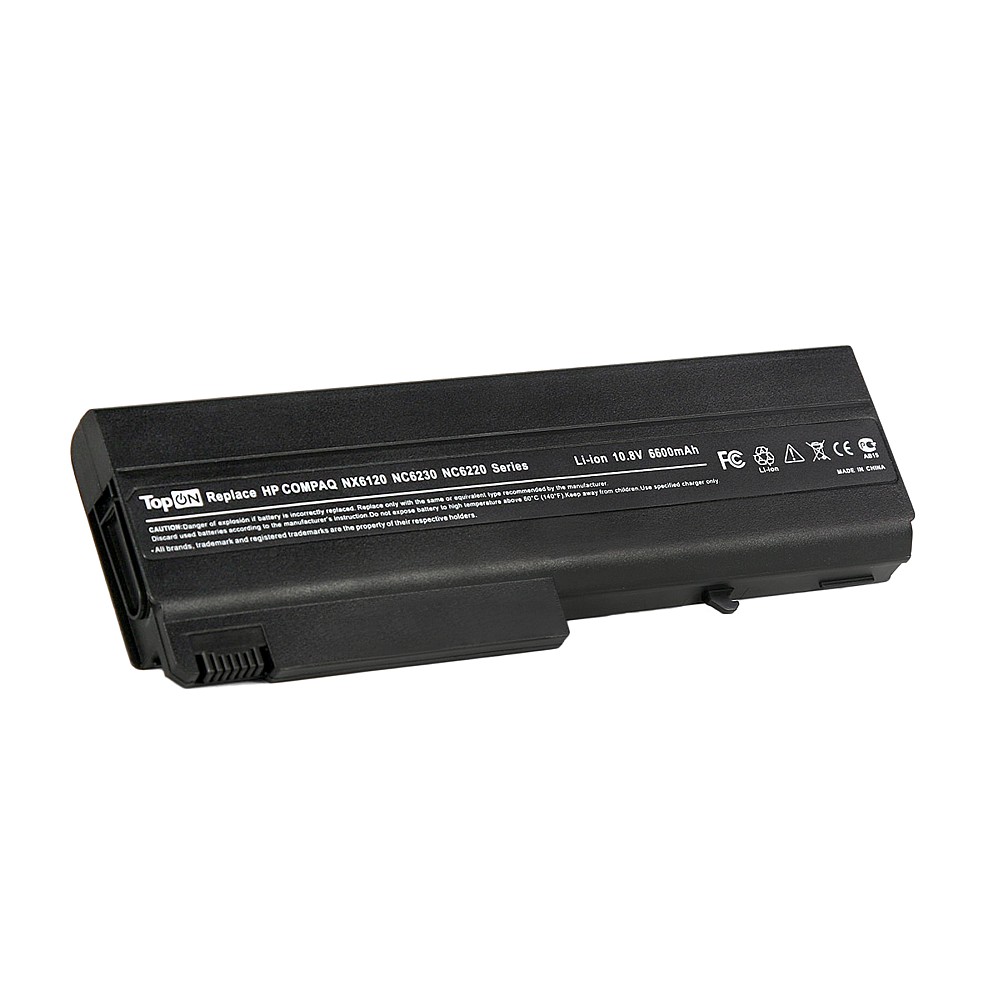 Аккумулятор для ноутбука HP Compaq nc6100, nc6200, nc6400, 6510, 6910, nx6300 11.1V 6600mAh PN: PB994A Усиленный