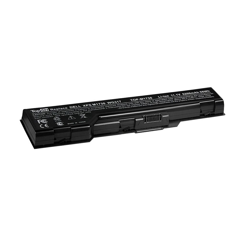 Аккумулятор для ноутбука Dell XPS M1730, 1730 11.1V 5200mAh PN: XG510