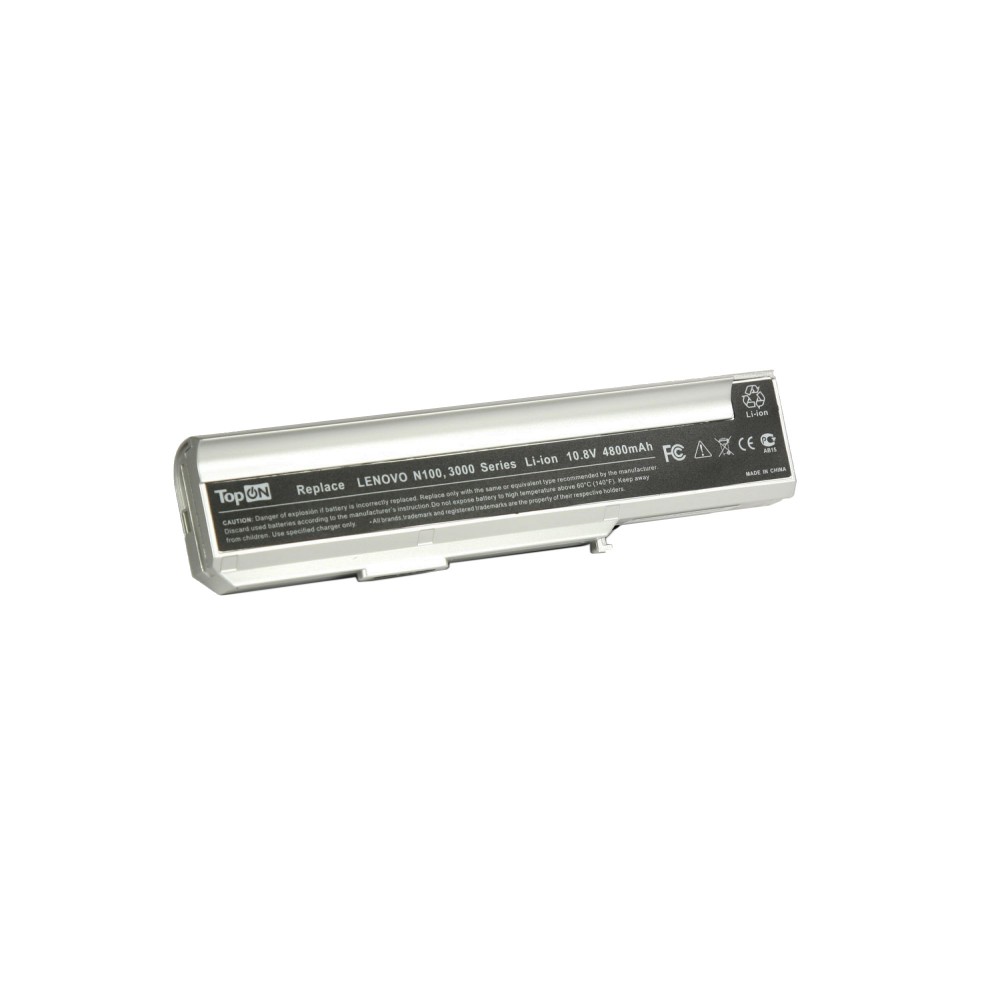 Аккумулятор для ноутбука Lenovo 3000 C200, N100, N200 10.8V 4800mAh PN: 40Y8315 Белый