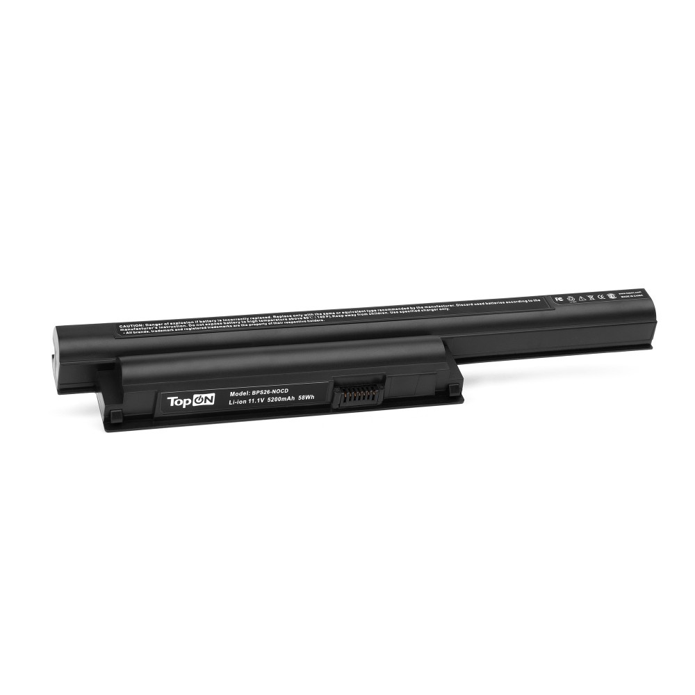 Аккумулятор для ноутбука Sony Vaio SVE14, SVE15, VPC-CA, VPC-CB, VPC-EH, VPC-EL 11.1V 4400mAh PN: VGP-BPS26