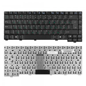 Клавиатура для ноутбука Asus A3000, A6, G1S, Z9 Series. Г-образный Enter. Черная, без рамки. PN: K000962V1.