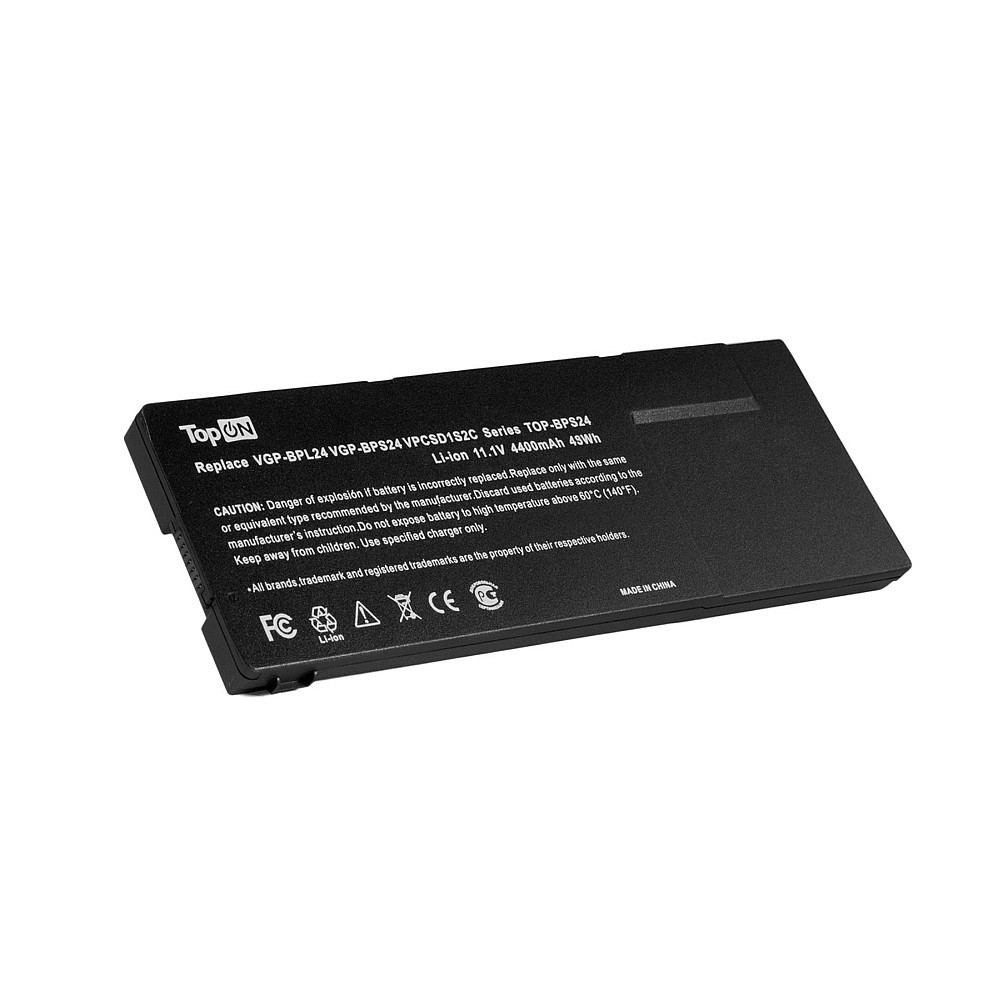 Аккумулятор для ноутбука Sony Vaio VPC-S, VPC-SA, VPC-SB, VPC-SD, VPC-SE 11.1V 4400mAh PN: VGP-BPS24