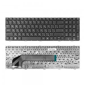 Клавиатура для ноутбука HP ProBook 4540s, 4545s, 4740s Series. Плоский Enter. Черная, без рамки. PN: 9Z.N6MSW.10R