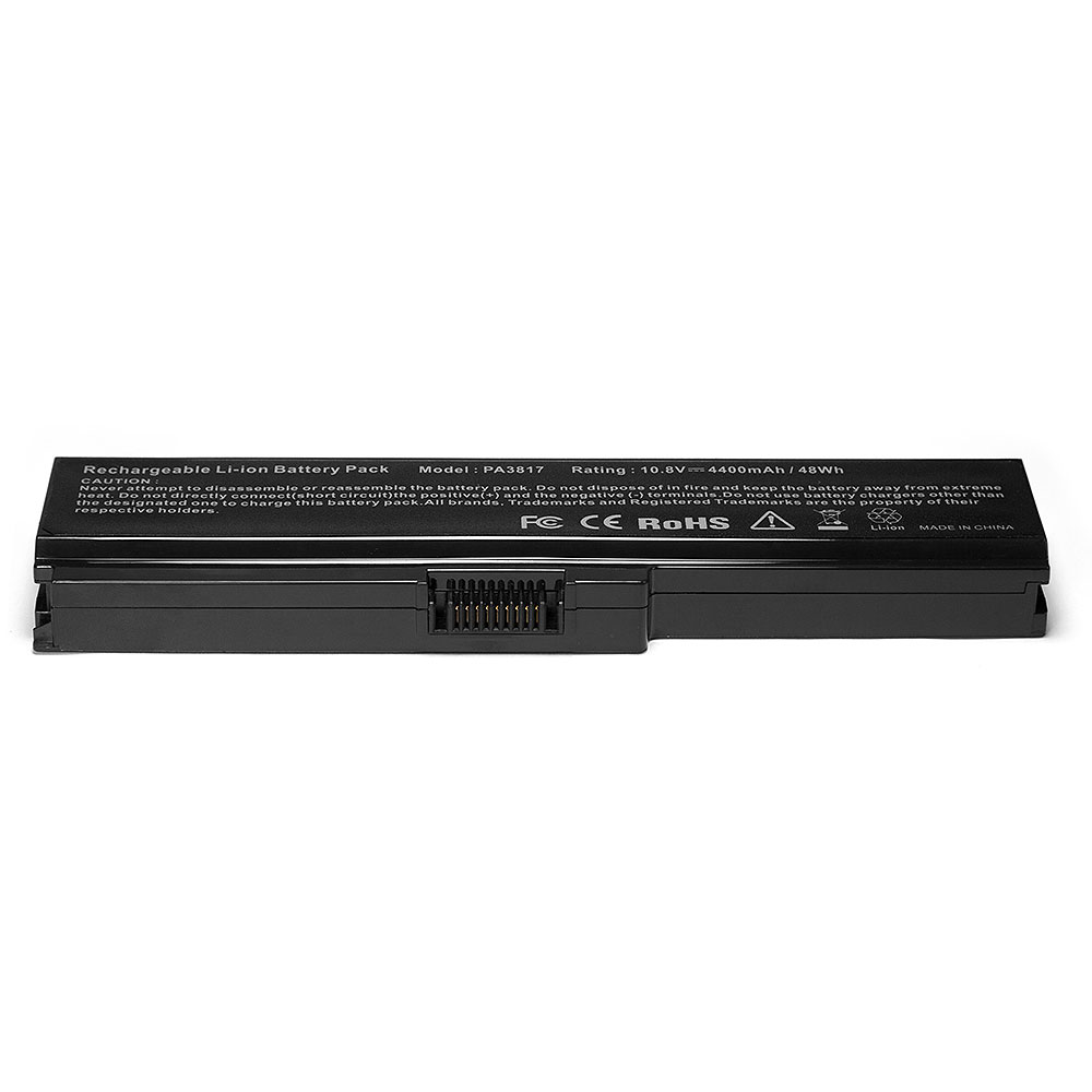 Аккумулятор для ноутбука Toshiba Satellite A660, C600, C645, C660, L515, L630, L700 Series. 10.8V 4400mAh PN: PA3634U-1BAS, PA3635U-1BAM